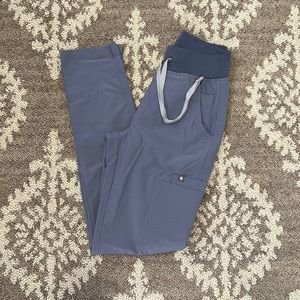 Figs Vapor Blue Space Dye High-Waisted Yola